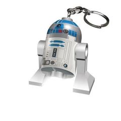 Klíčenka s LED osvětlením Star Wars R2D2, LEGO LGL-KE21H