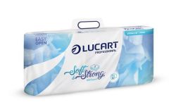 LUCART  Toaletní papír Soft and Strong, bílá, třívrstvý, malé role, 10 rolí, LUCART ,balení 10 ks