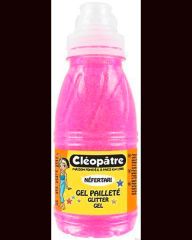 CLEOPATRE  Třpytivý gel 250 ml NEON Růžová, CLEOPATRE