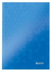 WOW Leitz  Zápisník Wow, modrá, linkovaný, A5, 80 listů, s tvrdými deskami, LEITZ