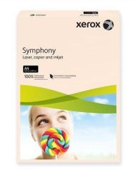 XEROX  Xerografický papír Symphony, lososová, A4, 160g, XEROX ,balení 250 ks