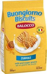 Sušenky Zuppole“, s mlékem, 350 g, BALOCCO 237522