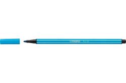 Stabilo  Fix, 1 mm, STABILO Pen 68, neonová modrá