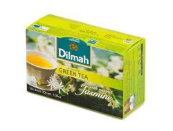 DILMAH  Zelený čaj, 20x1,5g, DILMAH, jasmínový květ