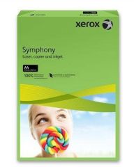 XEROX  Xerografický papír Symphony, tmavě zelená, A4, 160g, XEROX ,balení 250 ks