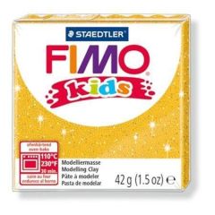 Modelovací hmota FIMO® kids 8030 42g zlatá se třyptkami