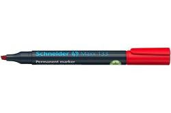 SCHNEIDER  Permanentní popisovač Maxx 133, červená, 1-4mm, klínový hrot, SCHNEIDER