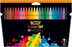 BIC  Sada fixů Intensity Up, 24 různých barev, BIC 978035