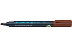 SCHNEIDER  Permanentní popisovač Maxx 130, hnědá, 1-3mm, kuželový hrot, SCHNEIDER