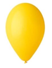 NO NAME  Balónek, žlutá, 26 cm ,balení 10 ks