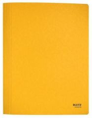 Leitz  Desky s rychlovazačem Recycle, žlutá, A4, karton, LEITZ 39040015