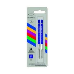 Náplň do kuličkového pera Royal, modrá, F, 2 ks/balení, PARKER 2166542