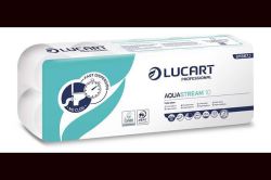 LUCART  Toaletní papír Aquastream 10, bílá, 2-vrstvý, 22 m, LUCART ,balení 10 ks