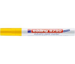 Lakový popisovač 8750, žlutá, 2-4 mm, průmyslový, EDDING 7580197004