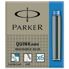 Parker  Inkoustové bombičky, krátké, modrá, PARKER Royal