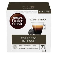 NESCAFE  Kapsle do kávovaru, 16 ks, NESCAFÉ Dolce Gusto Espresso Intenso
