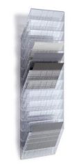 Stojan na katalogy FLEXIBOXX, transparentní, nástěnný, horizontální, A4, DURABLE 1709781400