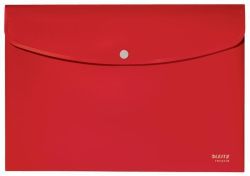 Desky s drukem Recycle, červená, PP, A4, LEITZ 46780025