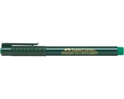Popisovač Finepen 1511, zelená, 0,4 mm, FABER-CASTELL 263284