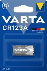 VARTA  Baterie, foto lithium CR123A, 1 ks, VARTA