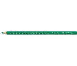Barevná pastelka Grip 2001, zelená, trojhranná, FABER-CASTELL