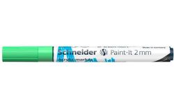 SCHNEIDER  120124 Akrylový popisovač Paint-It 310, pastelová zelená, 2 mm, SCHNEIDER
