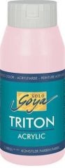 Akrylová barva TRITON SOLO GOYA, světle růžová, 750 ml, KREUL