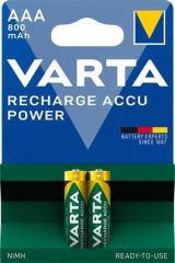 VARTA  Nabíjecí baterie, AAA (mikrotužková), 2x800 mAh, přednabité, VARTA Longlife Accu