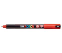 Akrylový popisovač Posca PC-1MR, červená, 0,7 mm, UNI 2UPC1MRP