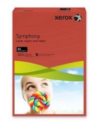 XEROX  Xerografický papír Symphony, tmavě červená, A4, 80g, XEROX ,balení 500 ks