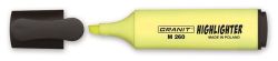 GRANIT  Zvýrazňovač M260, žlutá, 1 - 5 mm, GRANIT