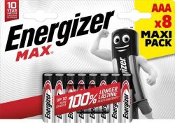 ENERGIZER  Baterie MAX, AAA, 8 ks, ENERGIZER