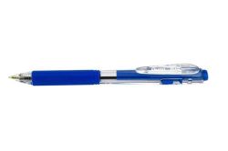 Kuličkové pero BK437, modrá, 0,35 mm, stiskací mechanismus, PENTEL BK437-C