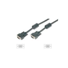 EQUIP  VGA propojovací kabel, s feritovým prstencem, 5 m, EQUIP 118812