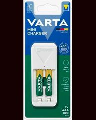 VARTA  Nabíječka baterií Mini, AA/AAA, 2 x 800 mAh AAA, VARTA