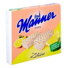 Oplatky Manner Zitrone, citron, 75 g, MANNER 52473