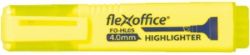 FLEXOFFICE  Zvýrazňovač HL05, žlutá, 1-4,0 mm, FLEXOFFICE