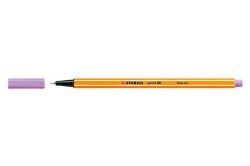 Stabilo  Liner  Point 88, pastelová fialová, 0,4mm, STABILO