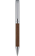 Kuličkové pero Tizio, ořech-chrom, 1,0 mm, rotační, SENATOR 2400