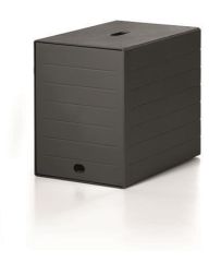 Durable  Zásuvkový box  Idealbox 7, plastový, 7 zásuvek, antracit, DURABLE, 1712001058