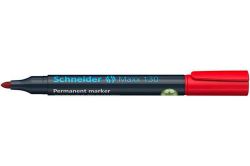 SCHNEIDER  Permanentní popisovač Maxx 130, červená, 1-3mm, kuželový hrot, SCHNEIDER