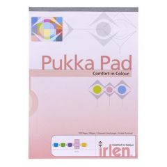 Pukka Pad  Poznámkový blok Irlen Dyslexia, růžová, A4, linkovaný, 50 listů, PUKKA PAD IRLEN50(ROSE)-30