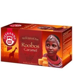 Bylinný čaj Rooibos Caramel, karamel, 20x1,75g, TEEKANNE