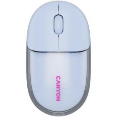 Myš OnClick 24, modrá, bezdrátová, duální připojení, optická, CANYON CNS-CMSW24BL