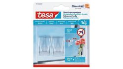 TESA  Háčky s lepicím proužkem Powerstrips® 77735, transparetní, TESA