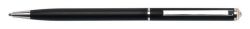 Kuličkové pero SWS SLIM, černá, zlatý krystal SWAROVSKI®, 13 cm ART CRYSTELLA® 1805XGS539