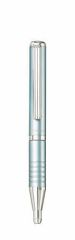 ZEBRA  23462-24 Kuličkové pero SL-F1, modrá, 0,24 mm, teleskopické, kovové, modré tělo, ZEBRA