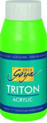 Akrylová barva TRITON SOLO GOYA, svítící zelená, 750 ml, KREUL