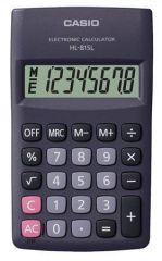 Casio  Kalkulačka kapesní, 8místný displej, CASIO HL-815