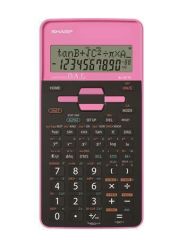Kalkulačka vědecká, růžová, 272 funkcí, SHARP